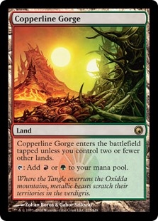 Copperline Gorge Scars of Mirrodin